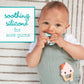 Infantino Sweet Tooth Silicone Teethers, Textured Ice Cream And Donut, 2-Pack