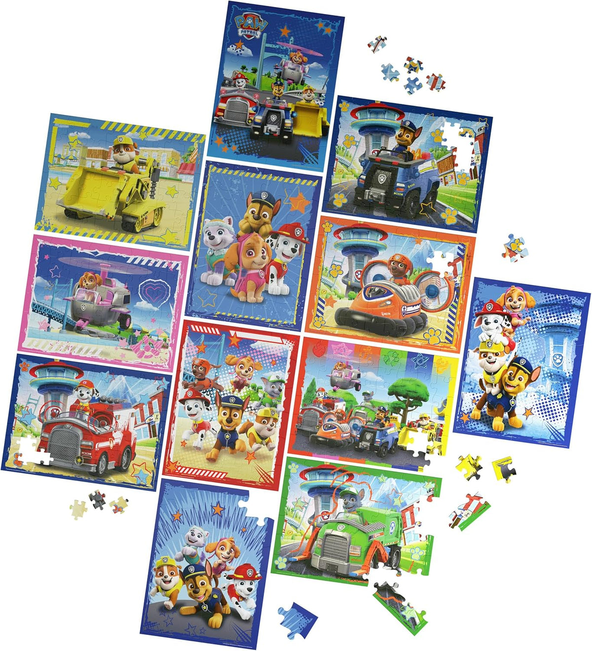 SuperPups Paw Patrol Puzzles - 12 Pack