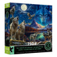 Ceaco - Glow In The Dark - The Beauty Of Wolves - 750 Piece Jigsaw Puzzle