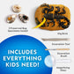 National Geographic Real Bug Dig Kit - Dig Up 3 Real Insects Including Spider, Fortune Beetle And Scorpion - Great Stem Science Gift