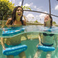 O'Brien Foam Water Saddle, Cyan ,Large