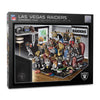 YouTheFan NFL Las Vegas Raiders 500pc Puzzle - Cardboard Team Colors, Model 2502151