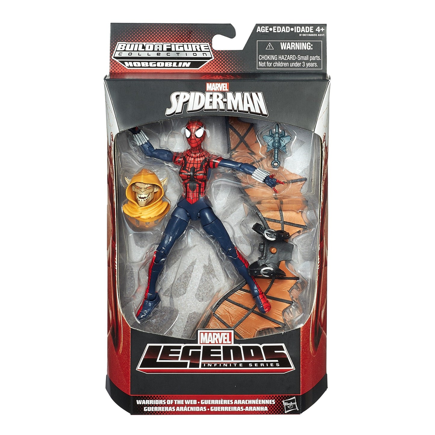 Marvel Legends Infinite Series Warriors Of The Web Spider-Girl 6' Action Figure