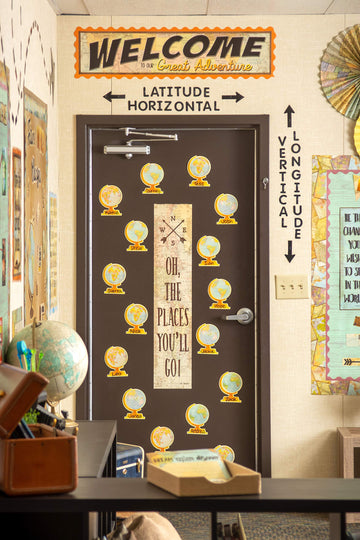 TRAVEL THE MAP GLOBES ACCENTS