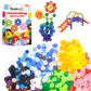 Picassotiles Building Chips Interlocking Disc Construction Blocks In 12 Colors Stem Learning Early Education Toy Engineering Pla