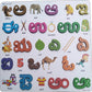 Cryo Craft 36 Months To 180 Months Kannada Alphabet Vowels Puzzle Board With Picture