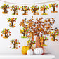 80UncleKimby 32 Pack Thanksgiving Crafts for Kids Tree of Thanks Make Your Own Thanksgiving Tree Hanging Ornament Fall Activity
