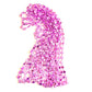 Afson 36 Pcs Valentine Beads Necklaces Valentine's Day Heart Shaped Beads Necklaces Party Decoration, Pink