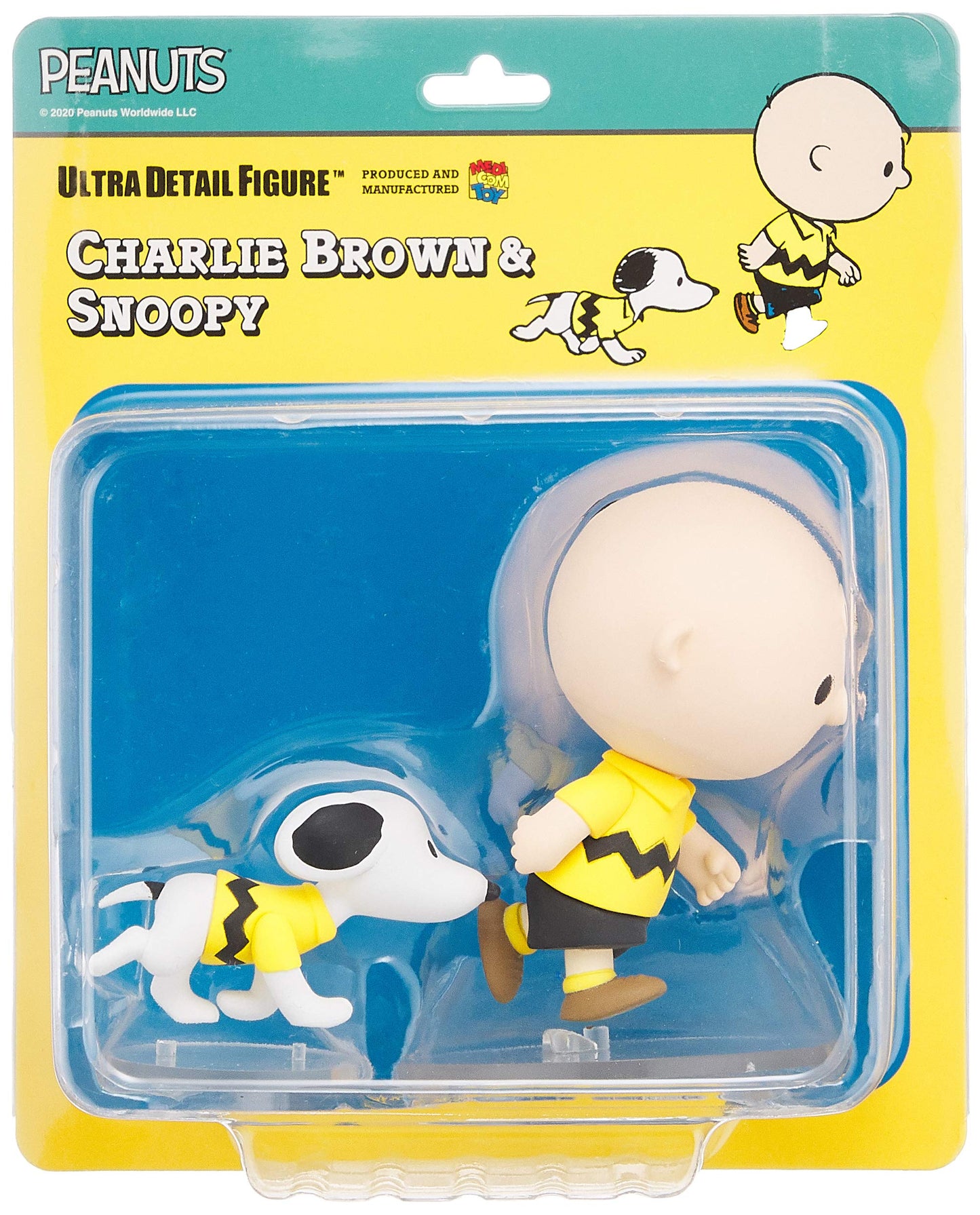 Medicom UDF Peanuts Series 11 : Charlie Brown & Snoopy, Multicolor (MC15543)