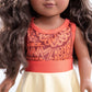 Little Adventures Twirl Princess Doll Dress (Island) - Doll Not Included - Machine Washable Child Pretend Play And Party Doll Cl
