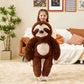 IKASA Giant Sloth Plush Toy - 30" Soft Fluffy Stuffed Animal, Polyester, Cute Gift for Kids
