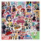 55 Pcs Scott Pilgrim Stickers Waterproof Vinyl Stickers For Water Bottles Laptop Skateboard Luggage Computer Stickers For Teens