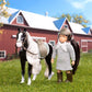 Lori Dolls - Mini Doll & Toy Horse - Small 6-Inch Doll & Gypsy Vanner Horse - Set With Clothes, Animal & Accessories - Playset F