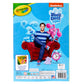Crayola Blues Clues Coloring Book with Stickers, 96 Pages, Multi, Ages 3-6, 2 Piece Set, Model 04-2639