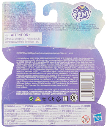 My Little Pony Twilight Sparkle Potion Pony Figure - 3-Inch Purple Pony Toy With Brushable Hair, Comb, And 4 Surprise Accessories