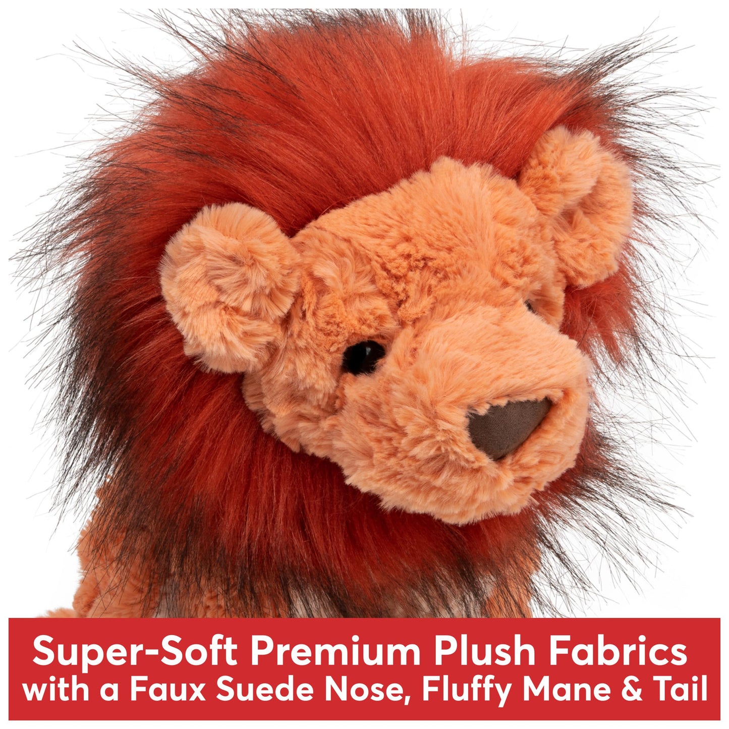 Cozys Lion 10 Inch Animal Plush