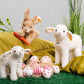 Steiff Anni Lamb 16 cm Cuddly Toy for Children Soft & Cuddly Washable Cream (074233)