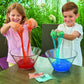 3 X Slime Baff Bundle From Zimpli Kids, Red, Green & Blue, Magically Turns Water Into Gooey, Colourful Slime, Slime Making Kit For Children, Birthday Present For Boys & Girls, Certified Biodegradable