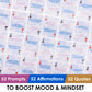 Mind Brain Emotion 52 Essential Gratitude Attitude: Journal & Conversation Cards To Boost Mood & Mindset - Empowering Prompts, Self-Help Affirmations, And Insightful Quotes - For Kids & Adults