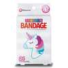 Bioswiss Unicorn Shaped Bandages First Aid Latex Free Adhesive Bandage for Kids and mature-themeds  24 Pack