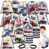 Sadnyy 32 Pcs Party Favors Set Include 16 Drawstring Bags 16 Silicone Wristband Goodie Bags Treat Bags Snack Bags For Boys Girls