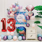 Smlpuame 40 Inch Number Balloon 0-9 Red Large Number 13 Balloons,Digital Balloons For Birthday Party Celebration Decorations Sup