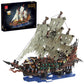 Tycole Pirate Ship Building Sets With Lights, Moc Flying Dutchman Model Toy Boat,Ghost Ship Building Blocks Sets,Christmas Birth