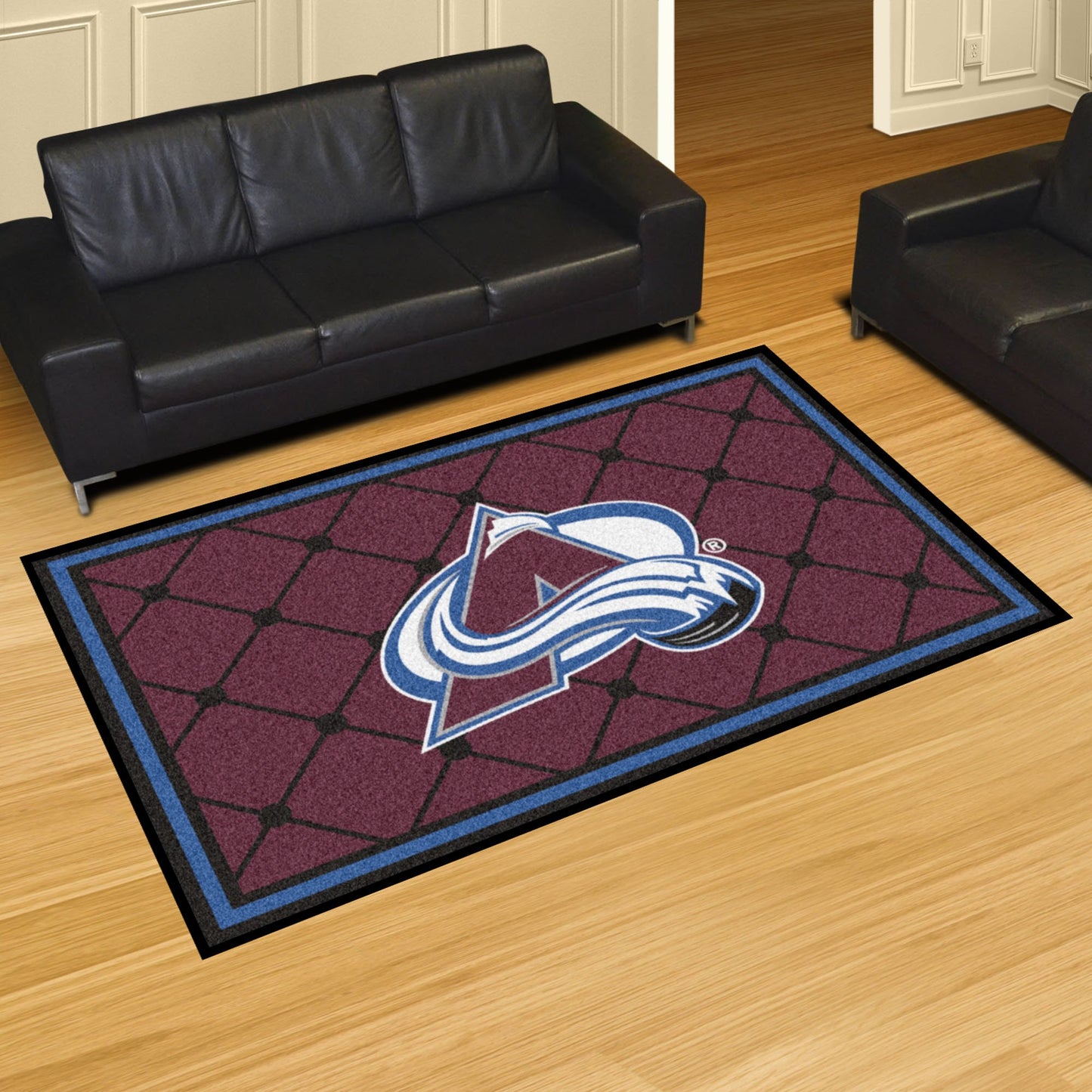Fanmats 10622 NHL Colorado Avalanche Nylon Rug