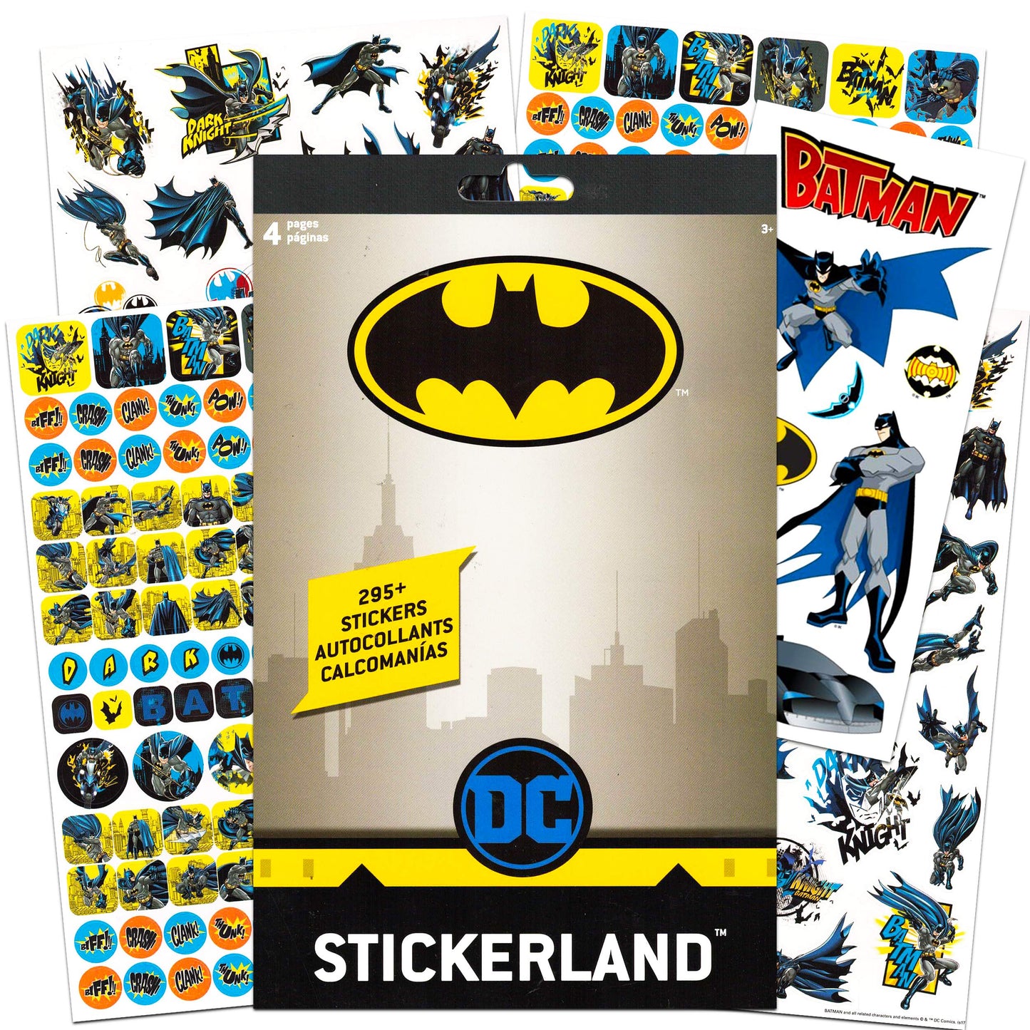 DC Comics Justice League Stickers Ultimate Set ~ Over 350 Stickers Featuring Batman, Wonder Woman, Superman, Flash and More (Jus