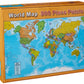 Hemispheres World Map Jigsaw Puzzle, 500 Pieces