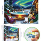 Miniwan Northern Lights Puzzle - 500 Piece Puzzles For Adults Vivid Imagery Impossible Hard Difficult Challenging Puzzle,Unique