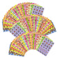 Vkpi Scratch And Sniff Stickers, 1728 Pieces Fruits And Foods Snacks Smelly Stickers, 24 Different Scents, 72 Sheets, 144 Design