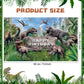 Tatuo Dinosaur Photo Backdrop Dino Theme Banner 72.8 x 43.3 Inch Dinosaur Photography Background Happy Birthday Background for D
