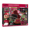 YouTheFan NCAA Arkansas Razorbacks Retro Series Puzzle - 500 Pieces, Team Colors, Large