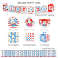 Max and Ruby Party Supplies Set - 66 Piece Standard Birthday Party Decoration Pack, Perfect for 8 Guests, by Prime Party