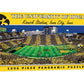 Masterpieces - 1000 Piece Jigsaw Puzzle, Ncaa Iowa Hawkeyes, Panoramic Football Stadium View, Fun For Adults And Family, 13'X39