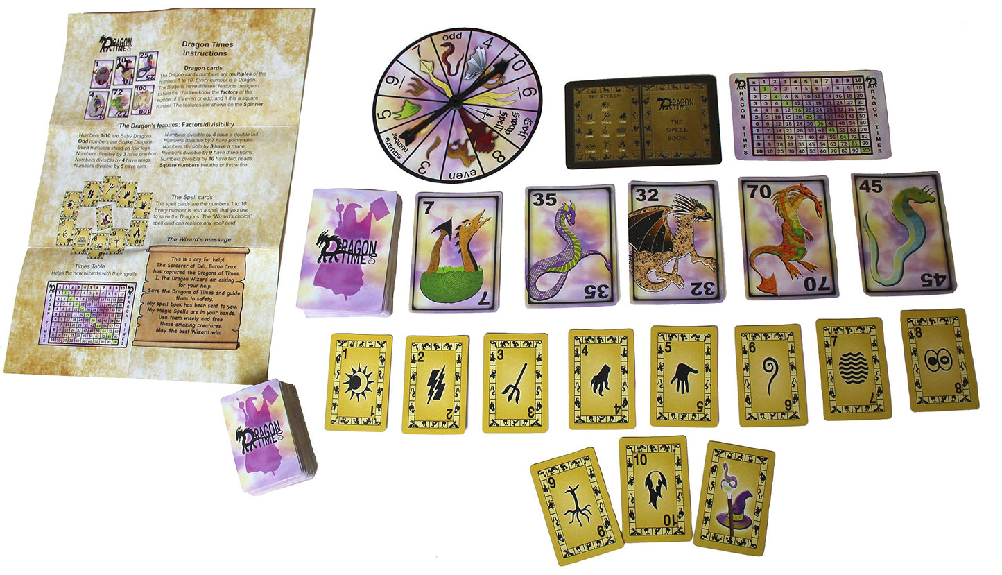 Dragon Times - A Math Adventure Card Game For Kids