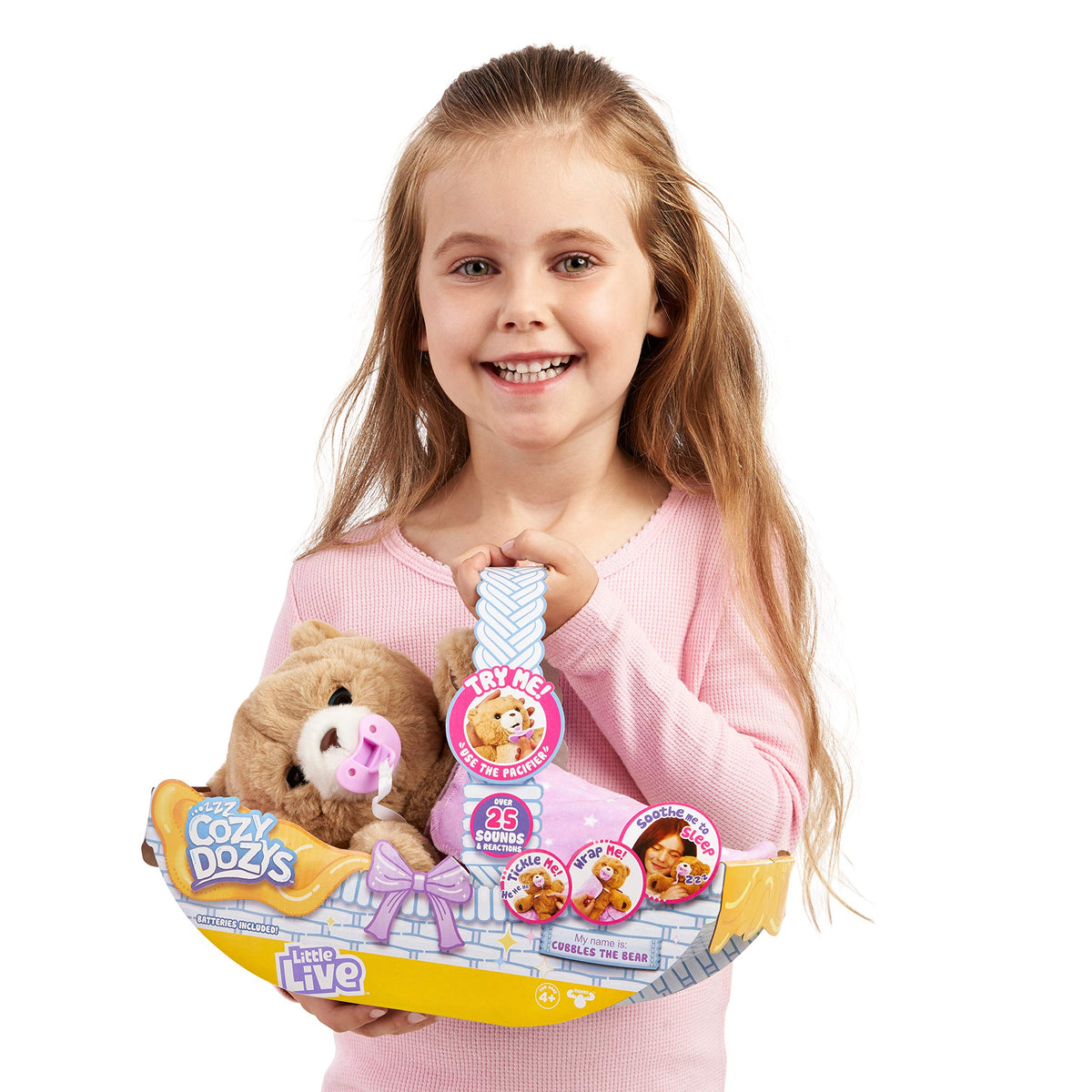 Interactive Cozy Teddy Bear