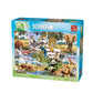 King 5481 Animal World Wild Animals Jigsaw Puzzle 1000-Piece, 49 X 68 Cm