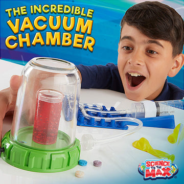 The Incredible Vacuum Chamber - Science Kits for Kids - 20+ Experiments - Educational Physics & Chemistry Stem Toy Set - Gift fo