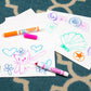 Crayola 64ct Washable Marker, Gel, Window & Board Markers Set