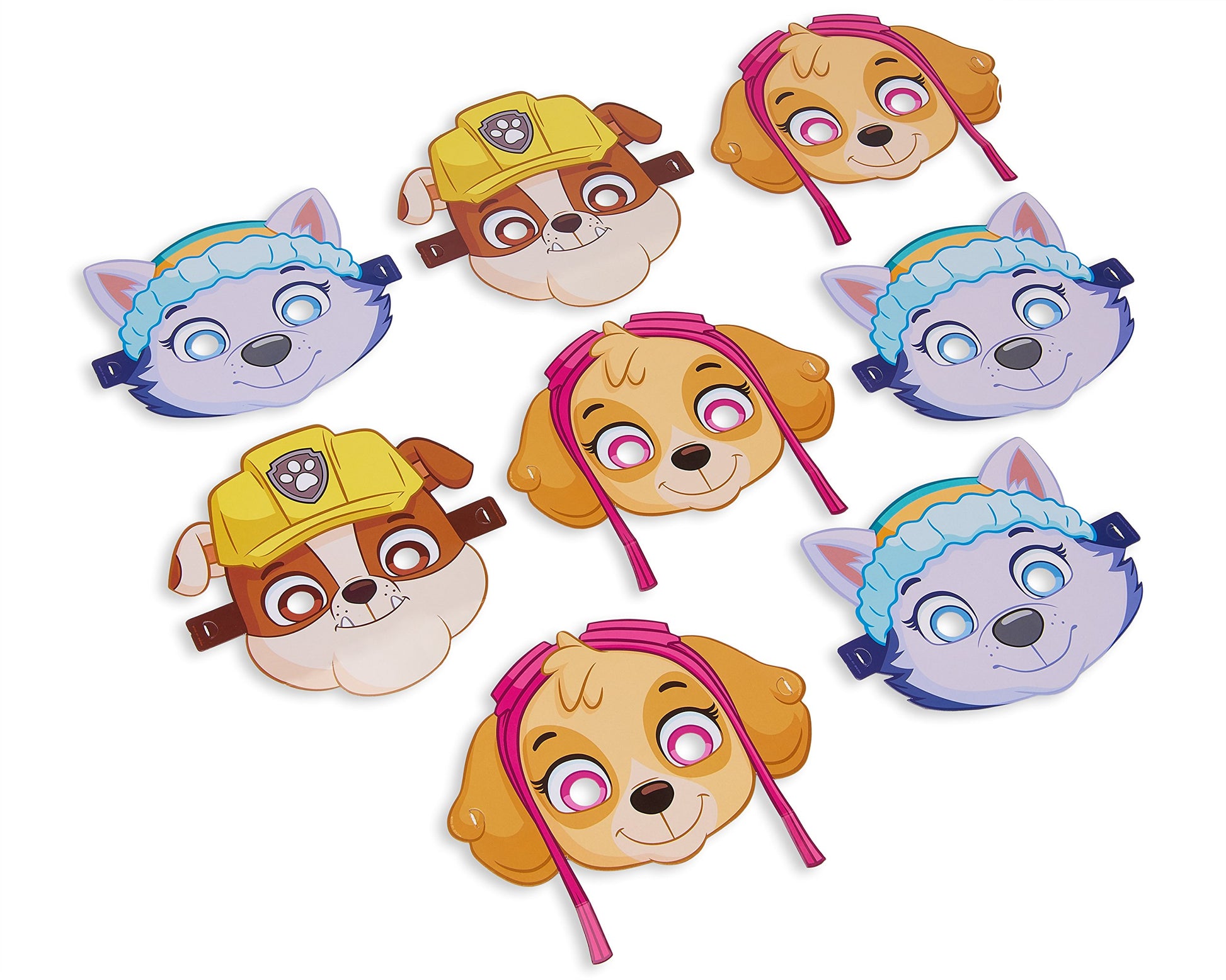 American greetings Paw Patrol Party Supplies Paper character Masks, 8-count