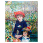 MyPuzzle Two Sisters On The Terrace 1881 by Pierre-Auguste Renoir - enhanced 100 Piece Jigsaw Puzzle for mature-themeds