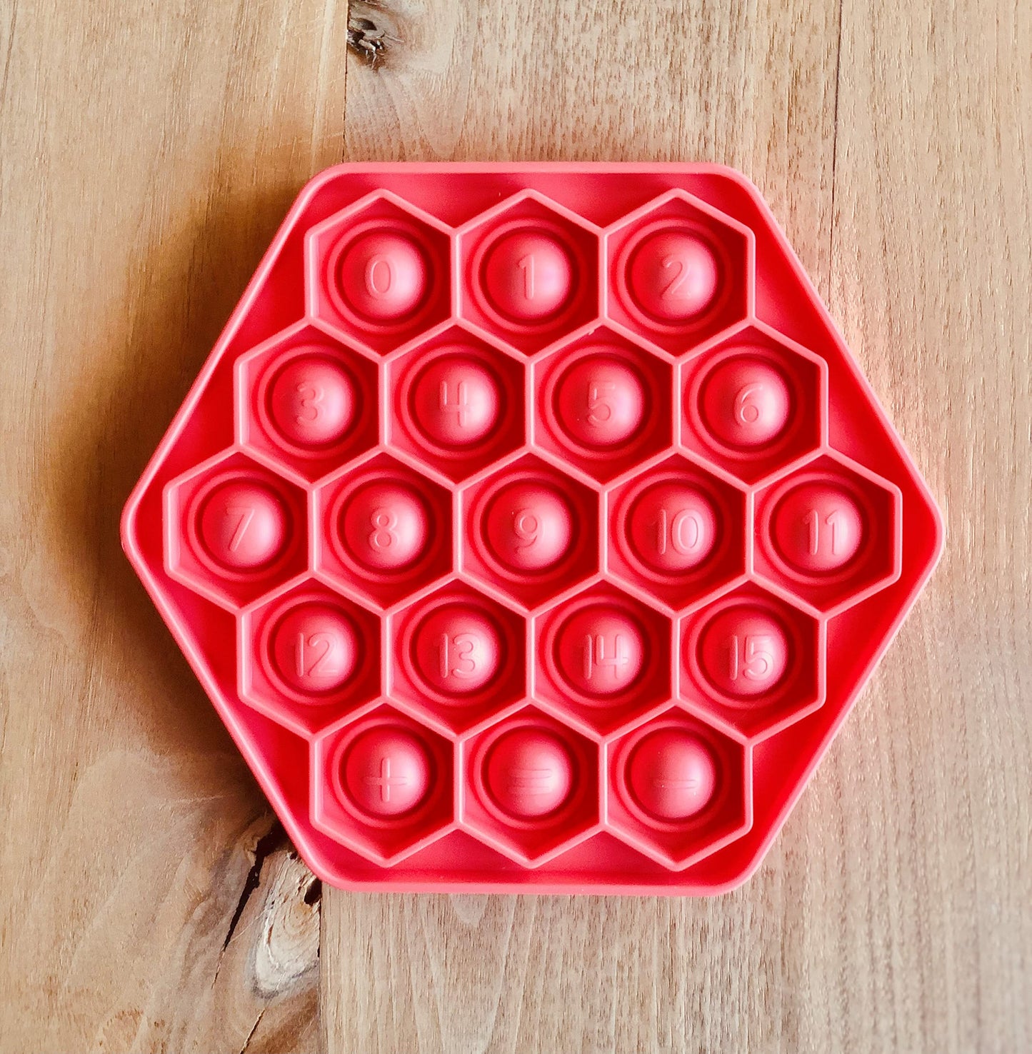 Chuckle & Roar - Pop It! Counting - Tactile Learning - Fidget Toy For Preschoolers - Safe On The Go Fun For Kids
