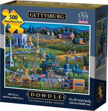 Dowdle Jigsaw Puzzle - Gettysburg - 500 Piece