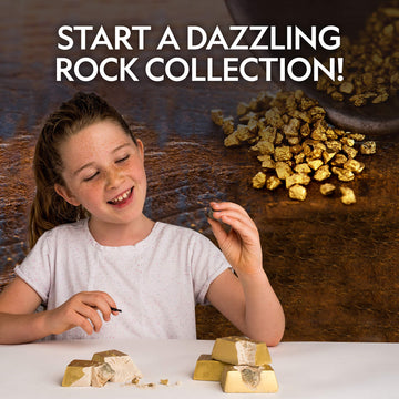 National Geographic Fool’S Gold Dig Kit – 12 Gold Bar Dig Bricks With 2-3 Pyrite Specimens Inside, Party Favors With 12 Excavation Tool Sets, Great Stem Toy Stocking Stuffer For Boys & Girls