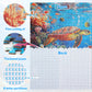 Puzzle for Adults 1000 Pieces - Underwater World Puzzle, Ocean Beach Sea Turtle Coral,1000 Piece Undersea Jigsaw Puzzle (28''x 2