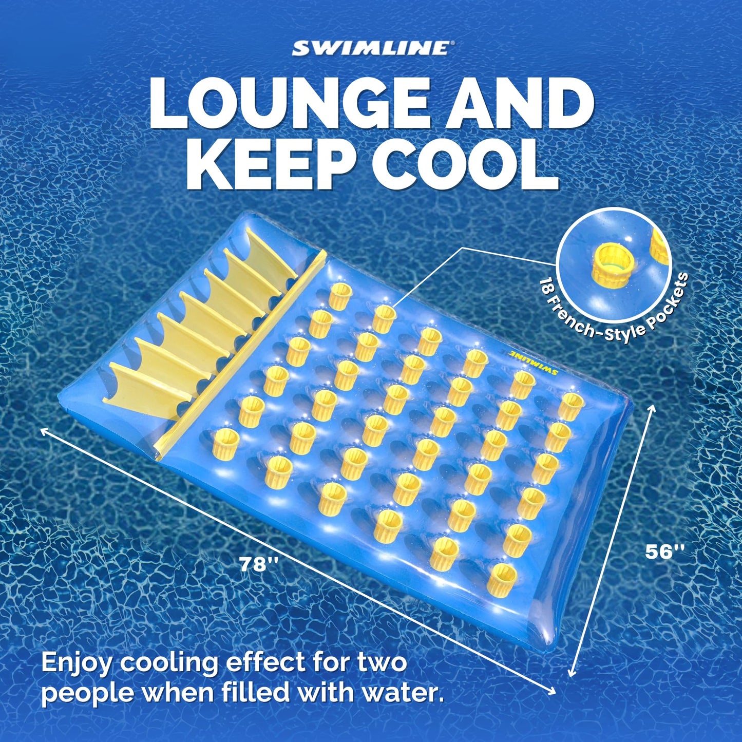 Swimline Dual Mattress Pool Float