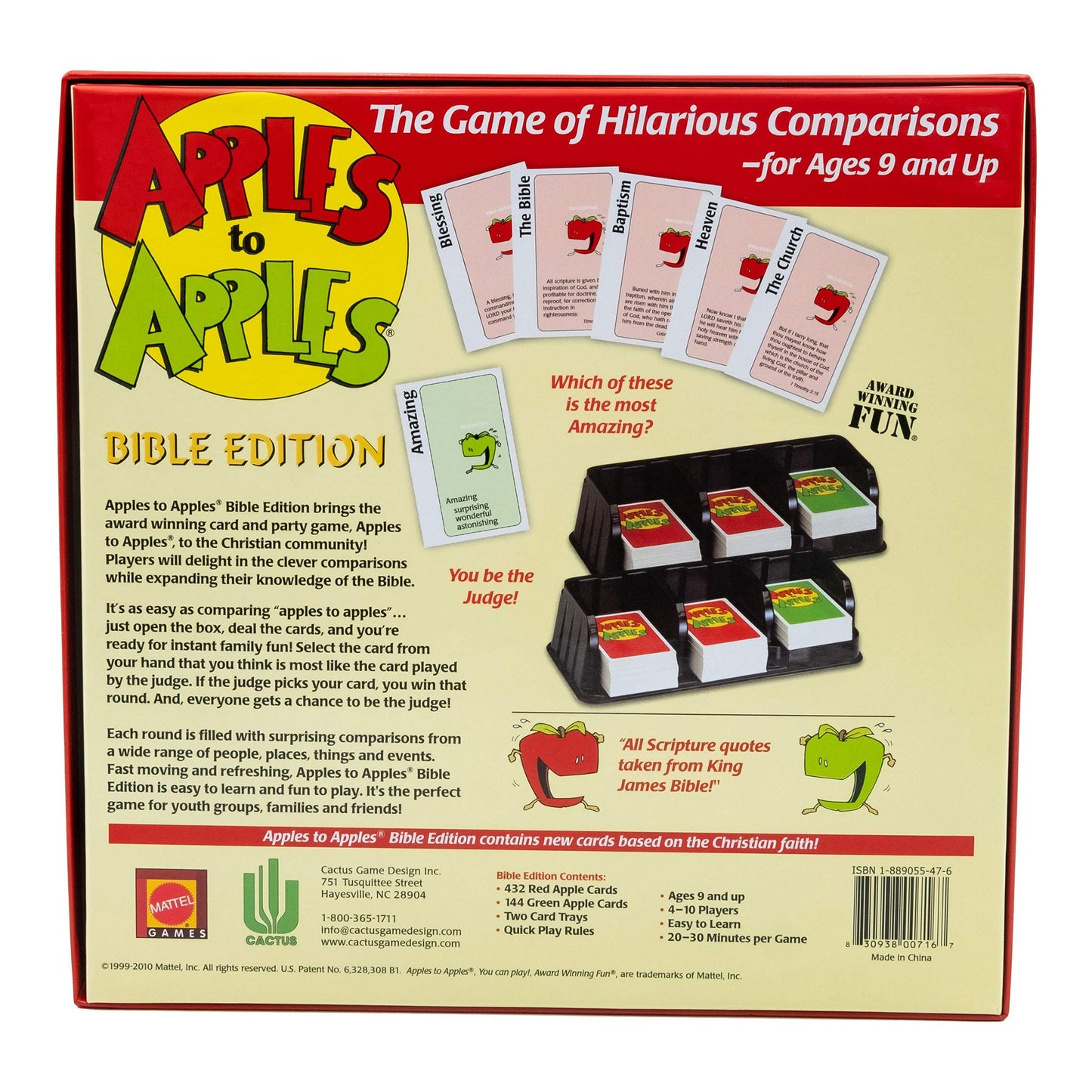 Unknown Apples To Apples Bible Edition