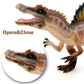 Gemini&Genius Spinosaurus Action Figure with Moveable Jaw, T-Rex Dinosaur Toy for Kids, Early Science Dino Education, Collectibl